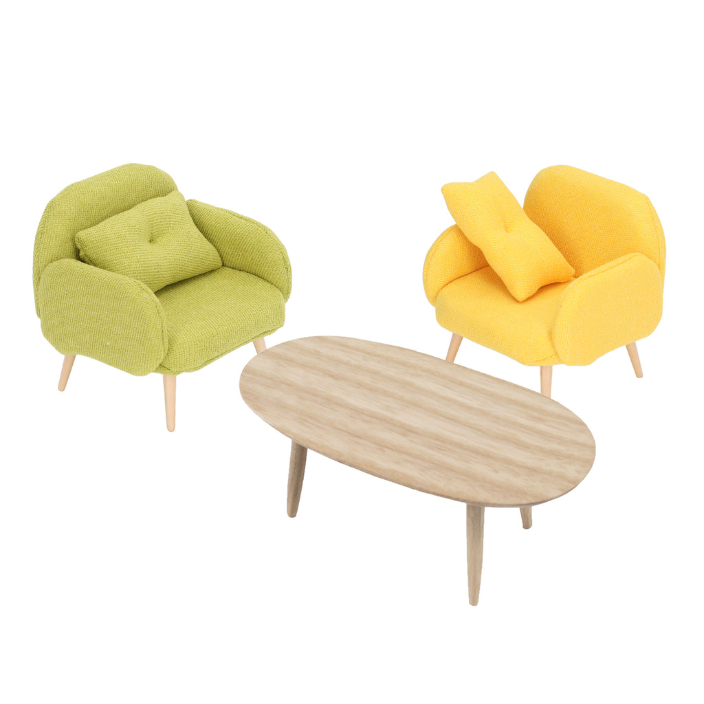 1:12 Scale Dollhouse Sofa Miniature Furniture Toy Q800