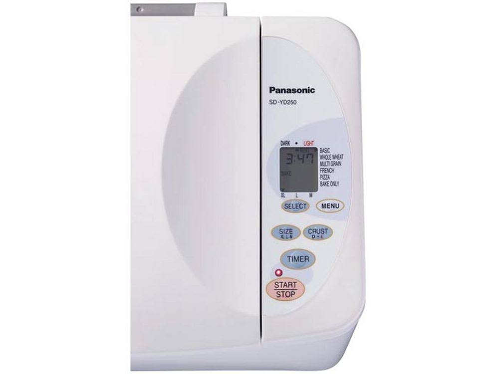 White Automatic Bread Maker with Yeast Dispenser, 550W C746