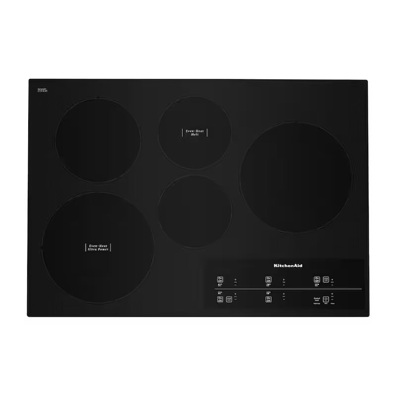 Black 5 Element Radiant Electric Cooktop P611589