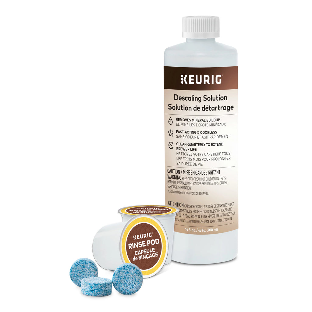 3-Month Brewer Maintenance Kit with Cleaning Tablets, Descaling Solution, Water Filter Cartridges & Rinse Pods X313662