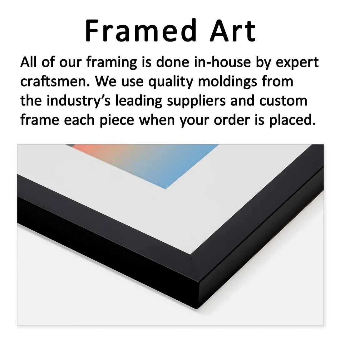 17-7/8" x 21-7/8" Framed Print D4570