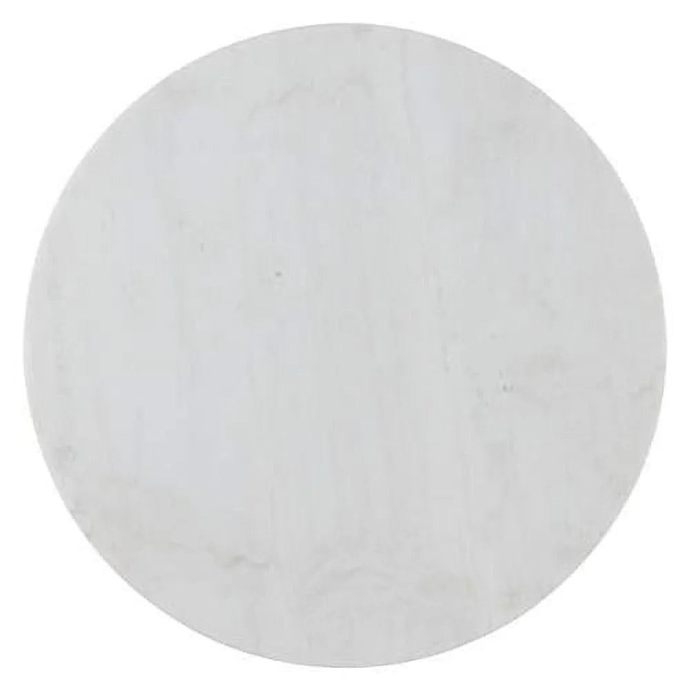 Round Marble Top Coffee Table with Metal Legs S91232