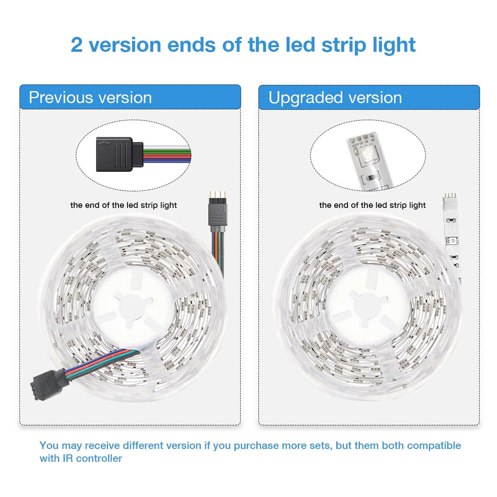 LED Strip Light 32.8ft with Remote Control and 12V Power Supply I679218