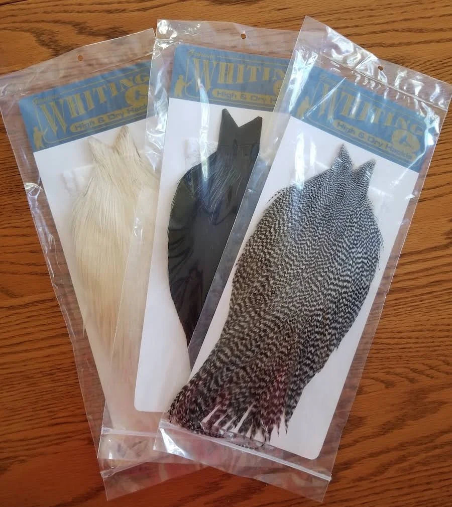 Golden Badger Hackle Cape J671879