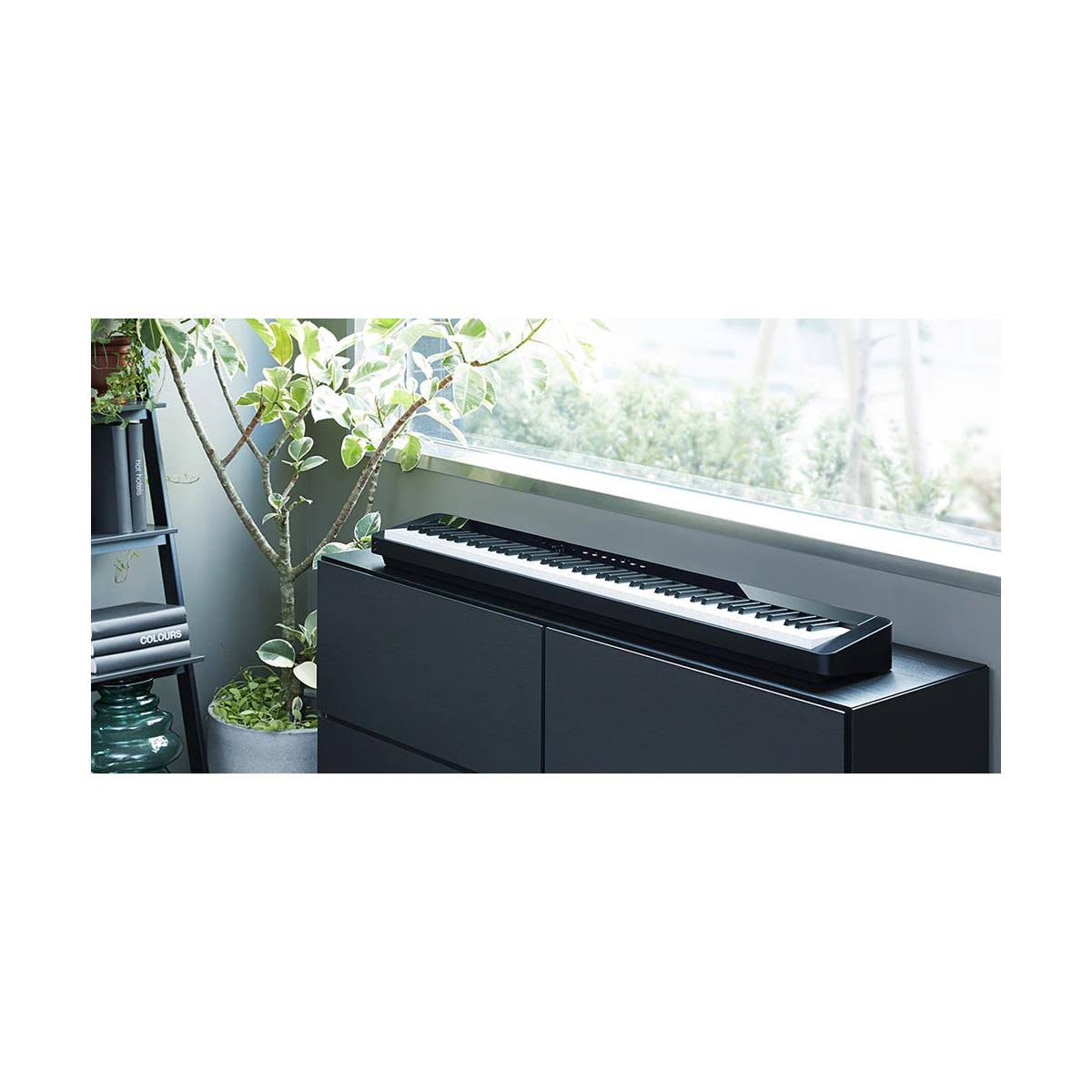 88-Key Black Digital Piano E371