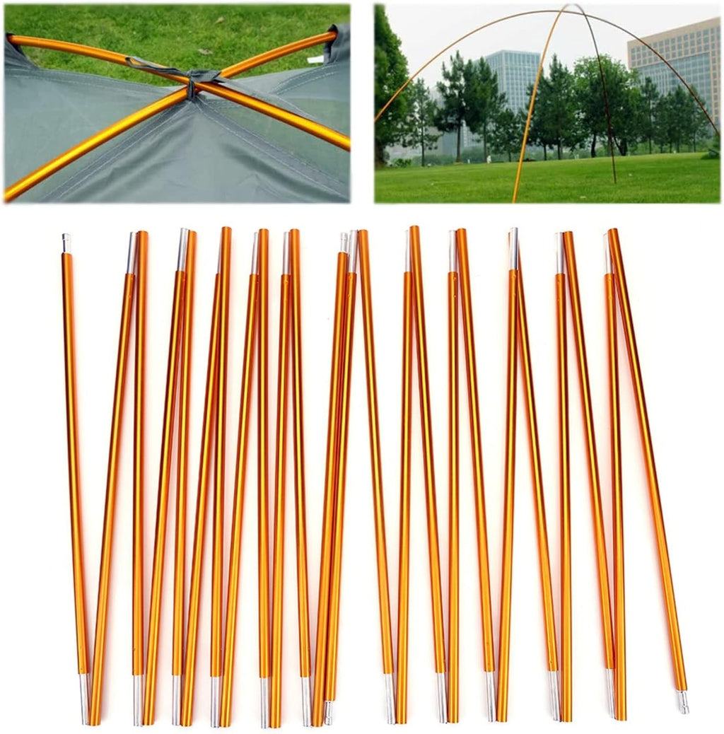 24 Sections Aluminum Alloy Tent Poles Y41226
