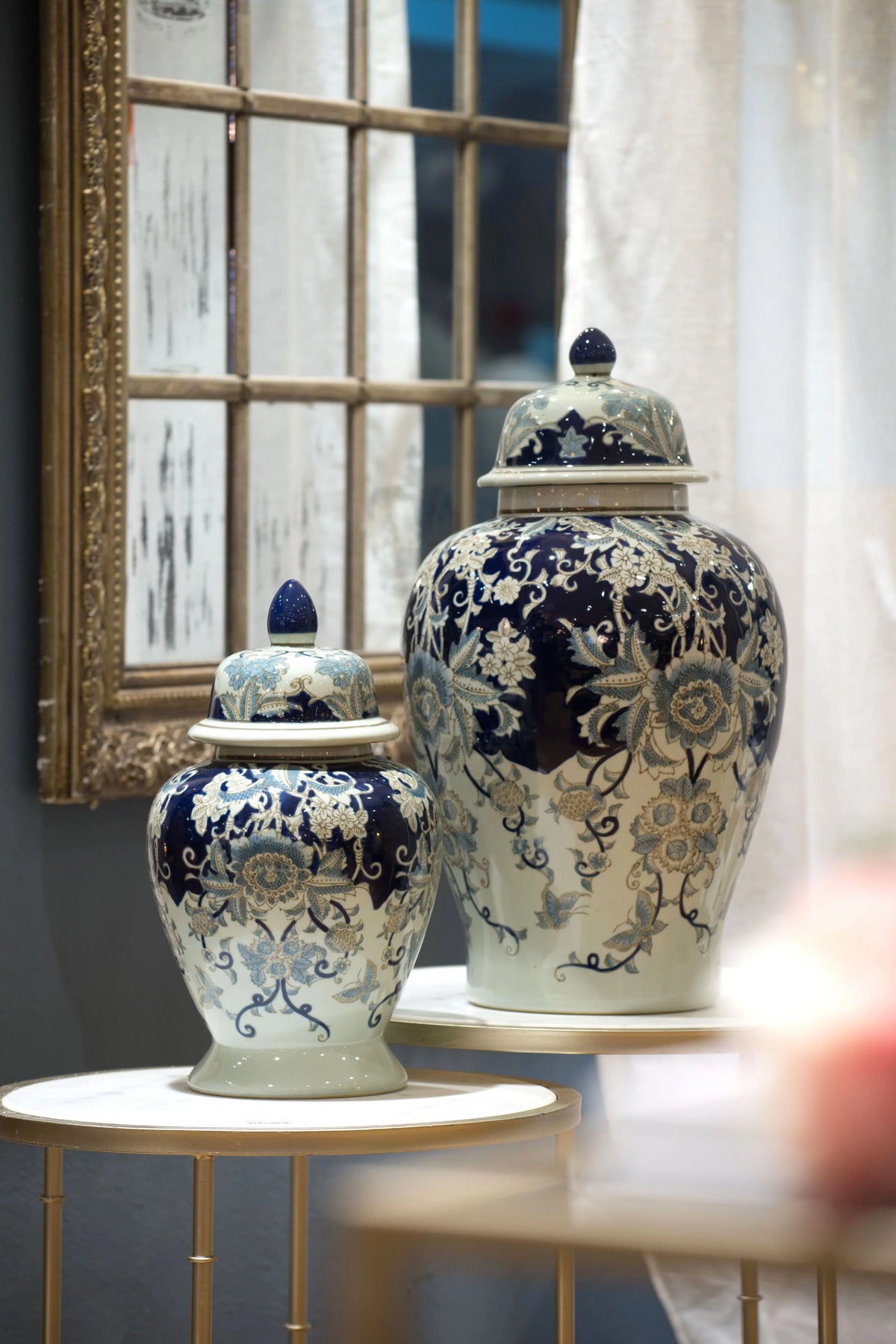 Blue Large Ginger Jar C58246