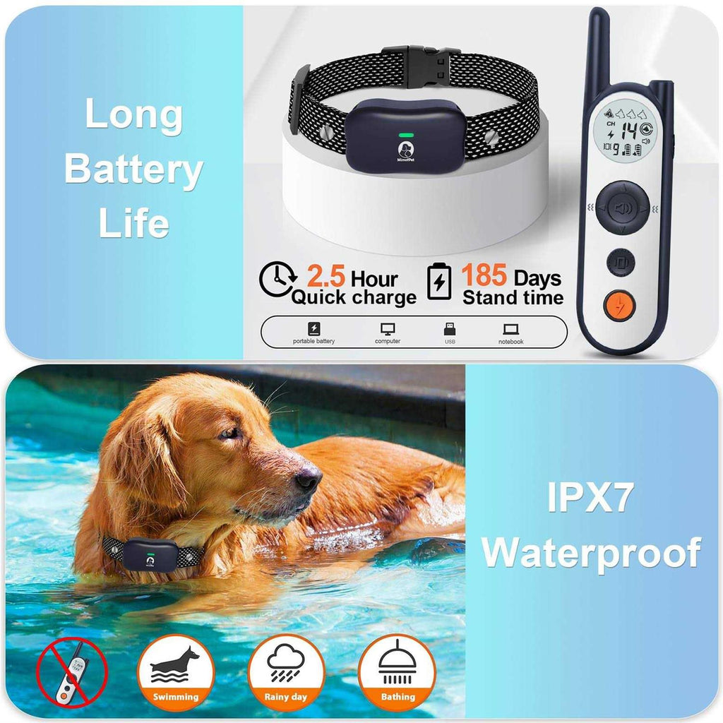 Wireless Dog Fence for 2 Dogs with Remote D9499