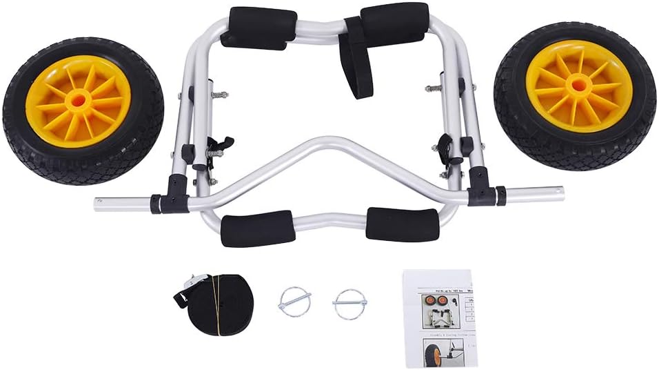 1.5MM Bend Aluminum Alloy Canoeing Trailer Cart N785