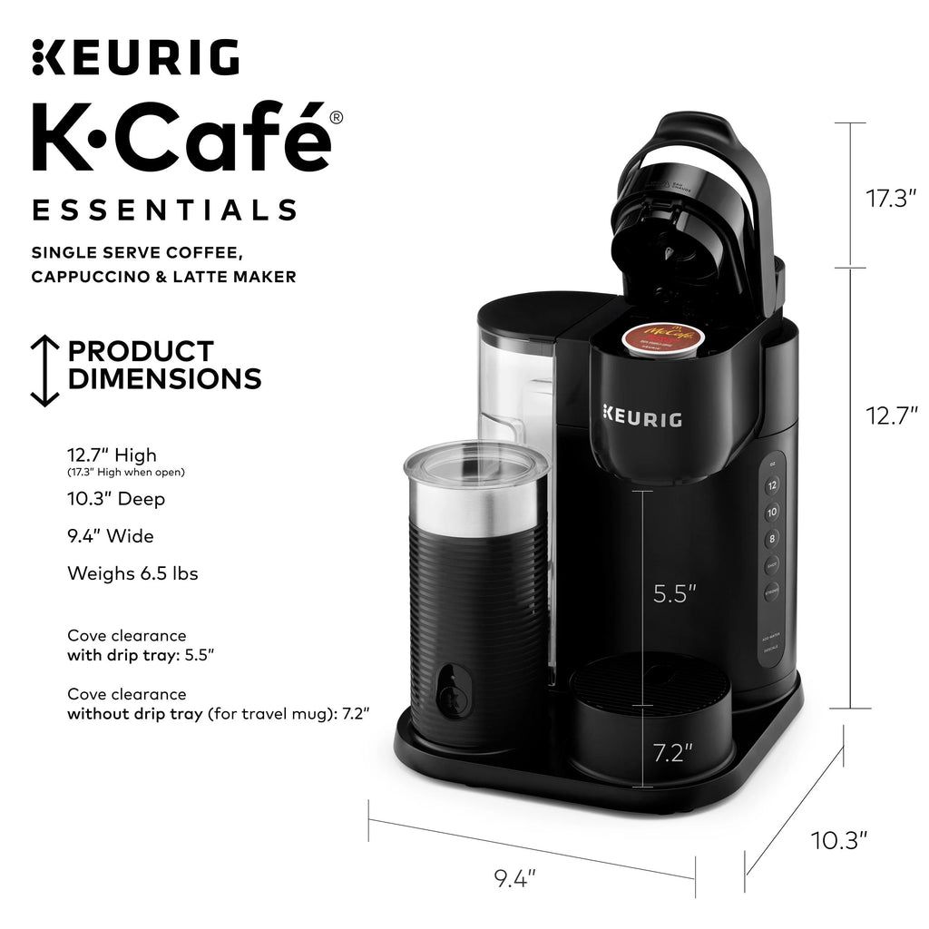 Single Serve K-Cup Pod Coffee Maker, Black C7292