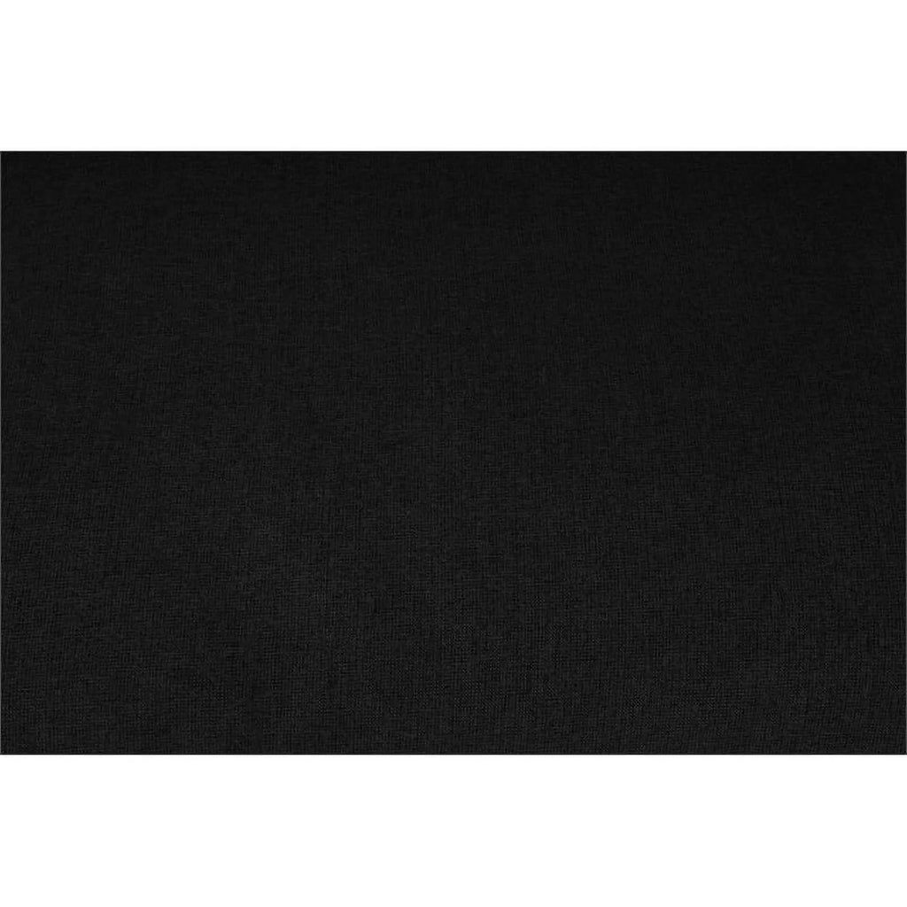 Black Linen Fabric Modular Sectional W420464