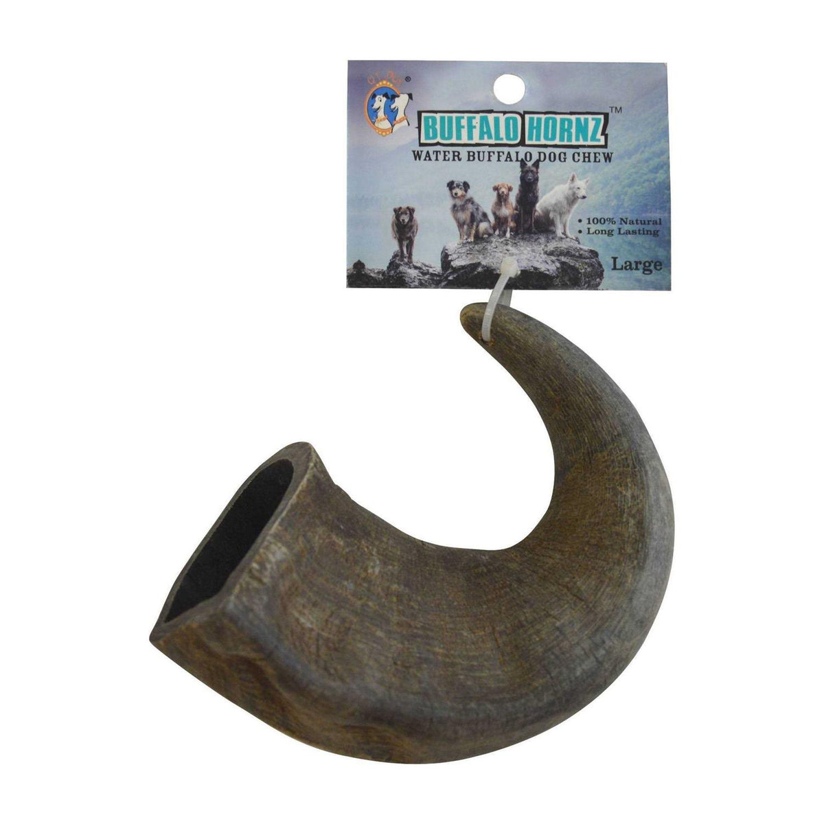 Dog Water Buffalo Horn Small Z3381