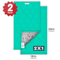 2ct Washable Fleece Guinea Pig Cage Liners with Waterproof Bottom H77451