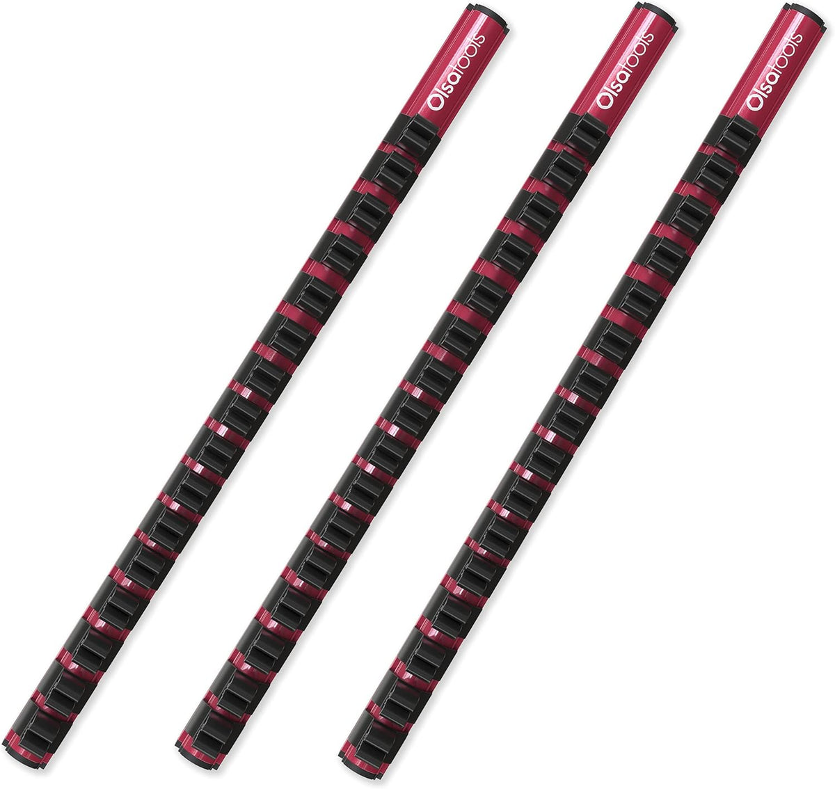 Magnetic Screwdriver Organizer Kit 3pc Set Red Pack of 2 M858543