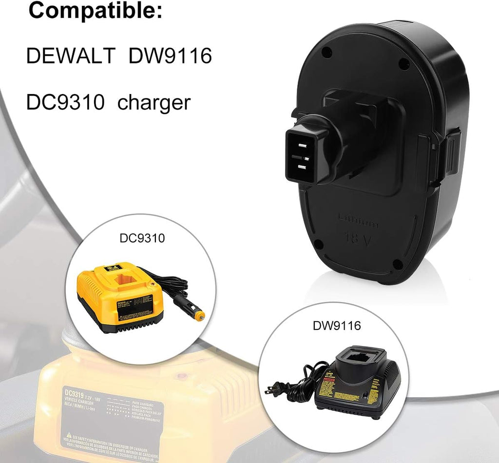 2 Pack 5.0Ah 18V Lithium-Ion Battery L653