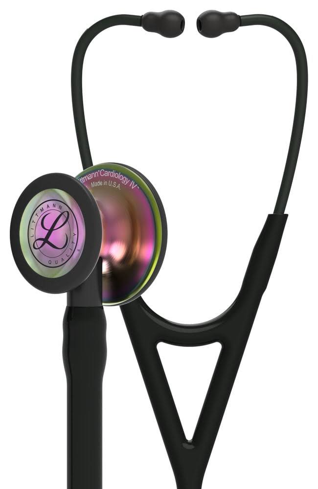 Black / Rainbow Chestpiece Stethoscope P9125