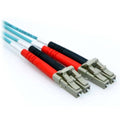 40M 10 GB LC/LC Duplex 50/125 Multimode Fiber Patch Cable Aqua Y929098