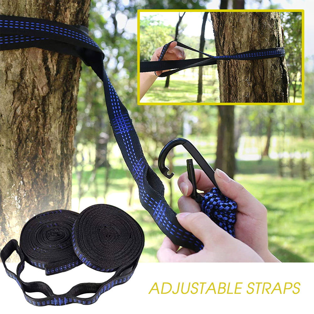 Double Camping Hammock for 2 Persons Portable Outdoor K54646
