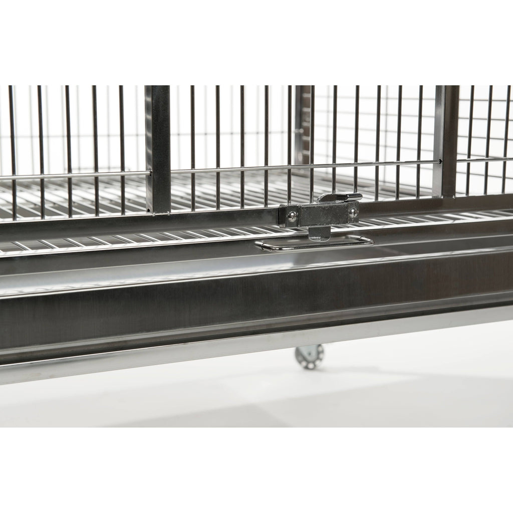 Stainless Steel Playtop Bird Cage W447