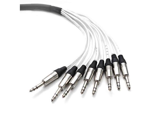 8 Channel TRS Insert Snake Cable to 16 TS 15 Feet C644