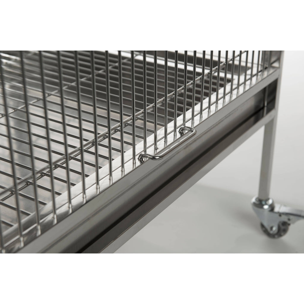 Stainless Steel Playtop Bird Cage W447