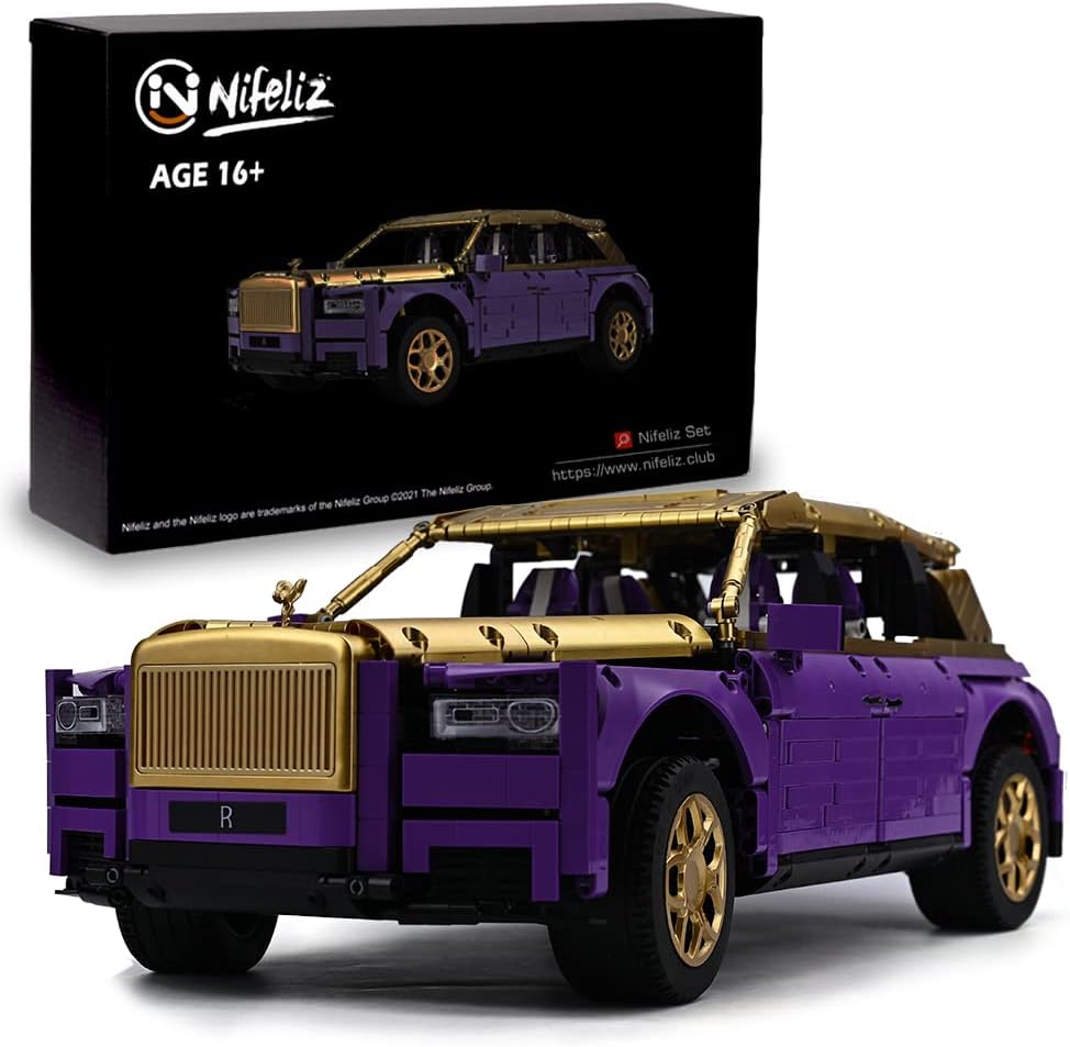 3,161 Pieces Sport Utility Car Building Kit H20880