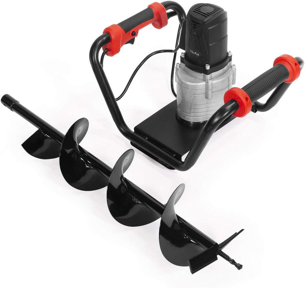 1500W Electric Post Hole Digger with 6" Auger Bit Set L122969