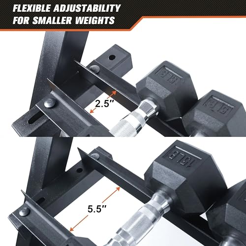 3-Tier Dumbbell Rack Weight Storage Organizer F3670