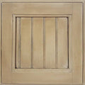 Cube Bookcase, 4 Shelves, European Ivory V803