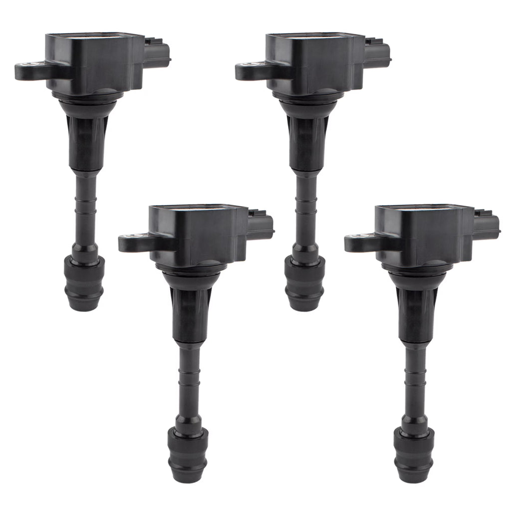 4pcs Ignition Coils for Nissan Altima 2002-2006, Sentra 2002-2008, X-Trail 2002-2008, 2010-2013 L4 2.5L Y13249
