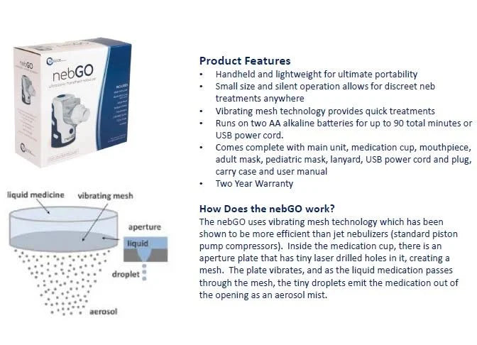 Portable Handheld Nebulizer L509