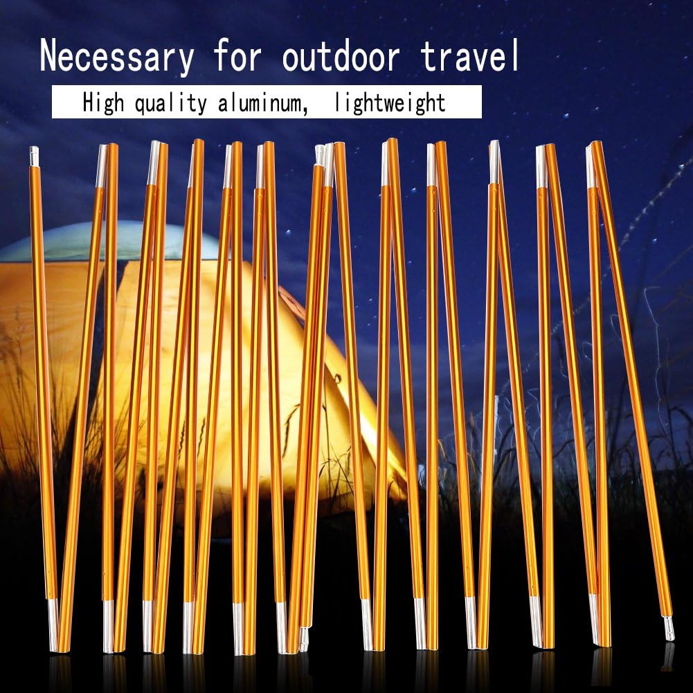 24 Sections Aluminum Alloy Tent Poles Y41226