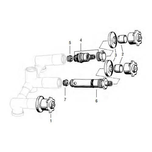 Tub/Shower Rebuild Kit C563452