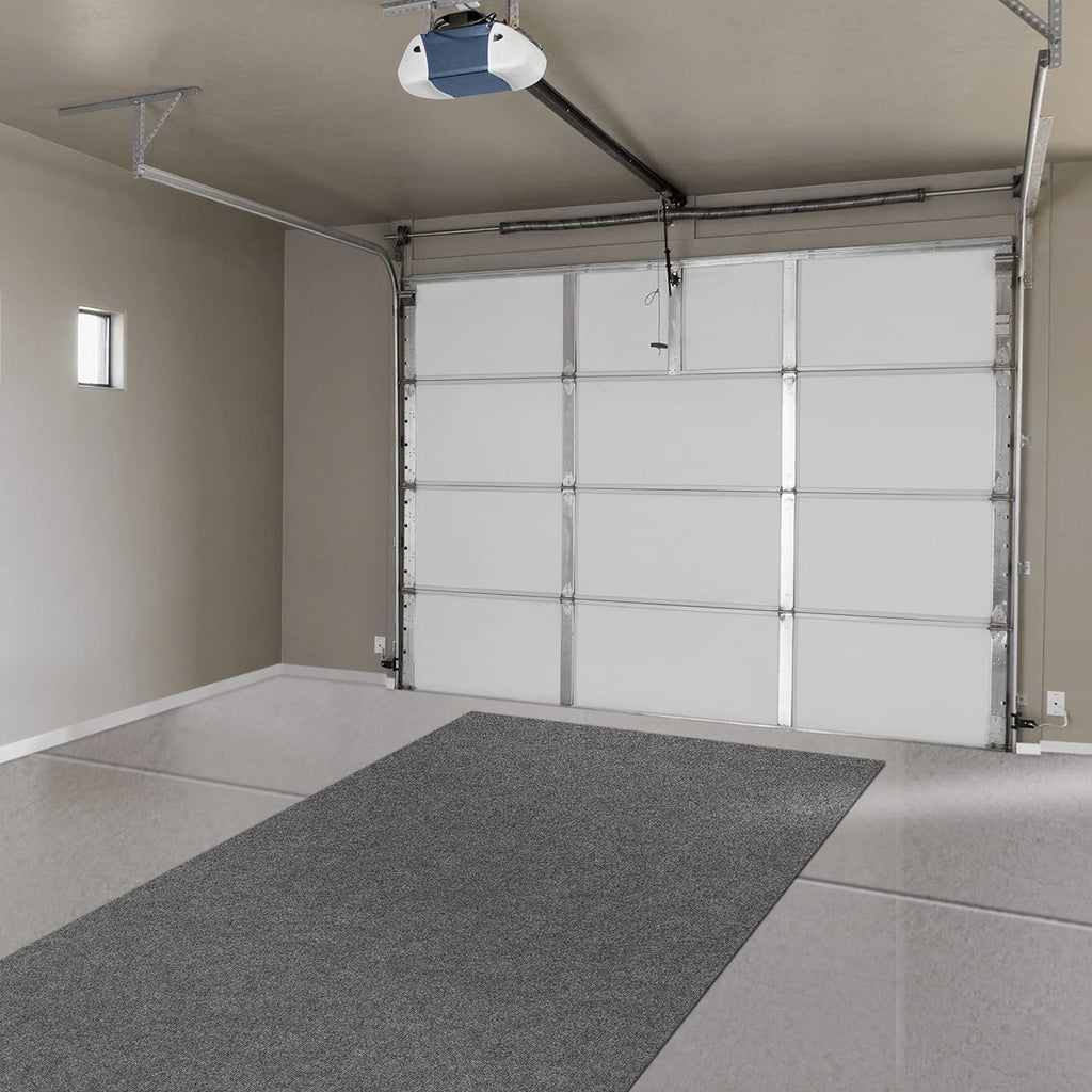 Indoor Outdoor Carpet with Rubber Marine Backing Gray 6 Feet x 50 Feet F5800