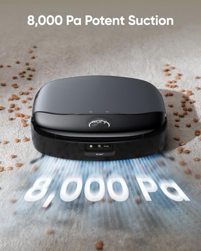 Robot Vacuum and Mop Combo, 8,000 Pa Suction Y2284