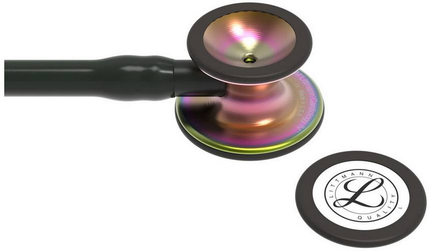 Black / Rainbow Chestpiece Stethoscope P9125