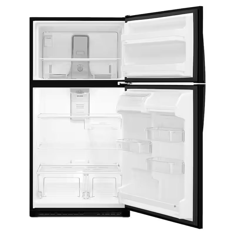 20.5 cu. ft. Top Freezer Refrigerator in Black V605027