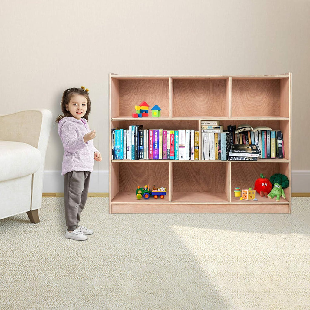 36” High Wood Color Classroom Storage Cabinet P6457