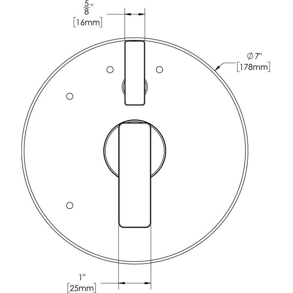 Diverter Shower Valve Trim B472203