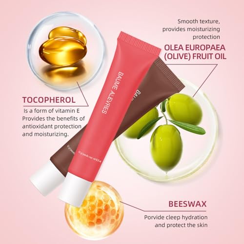 4 PCS Shea Butter Olive Oil Lip Balm O450