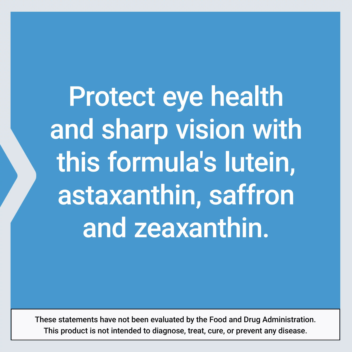 Eye Health Supplement with Saffron & Astaxanthin – 60 softgels N185