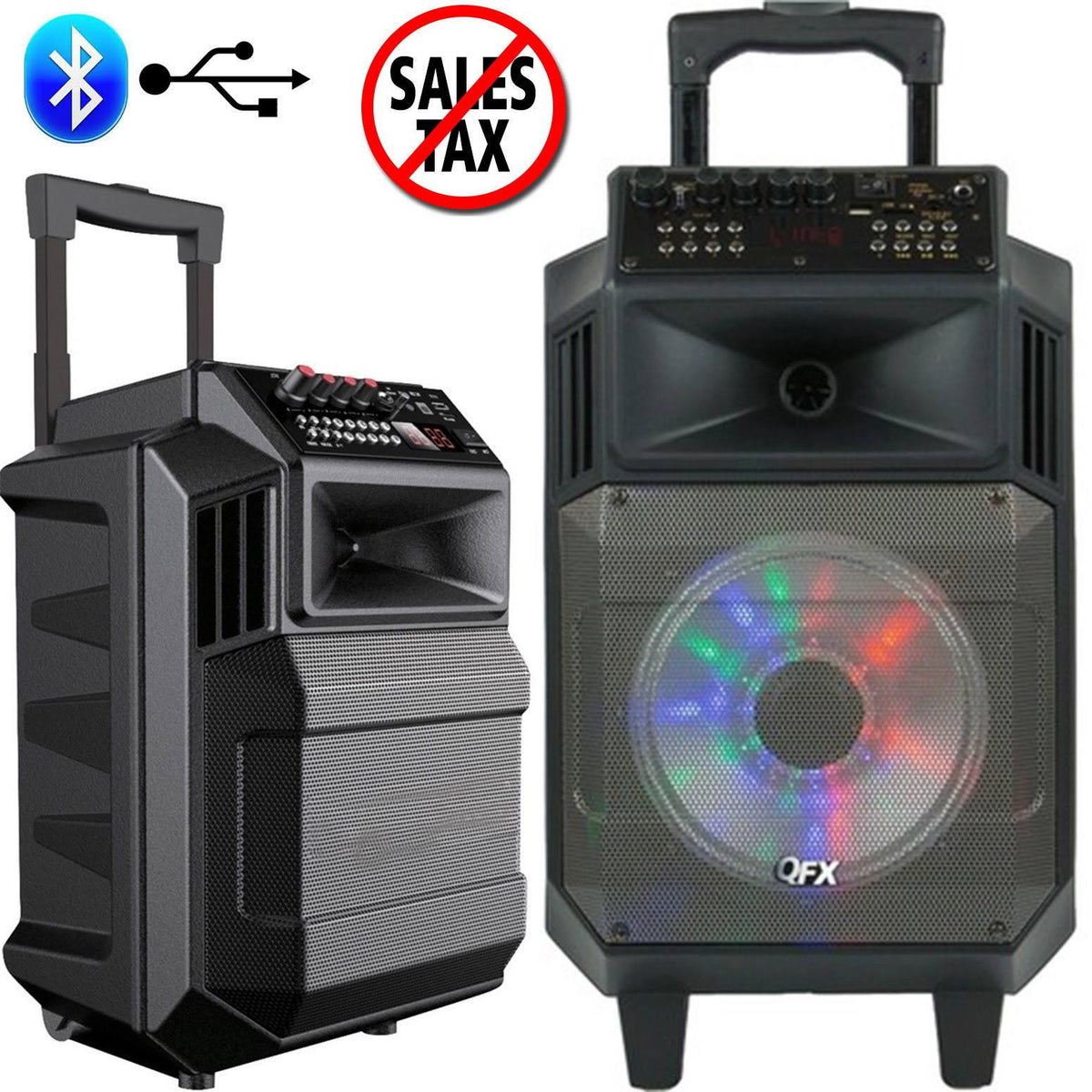 8x22 Bluetooth Portable Party Speaker I893886