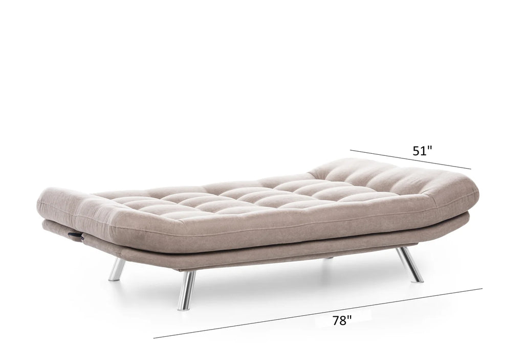 Armless Futon Sofa Sleeper Sofa M27006