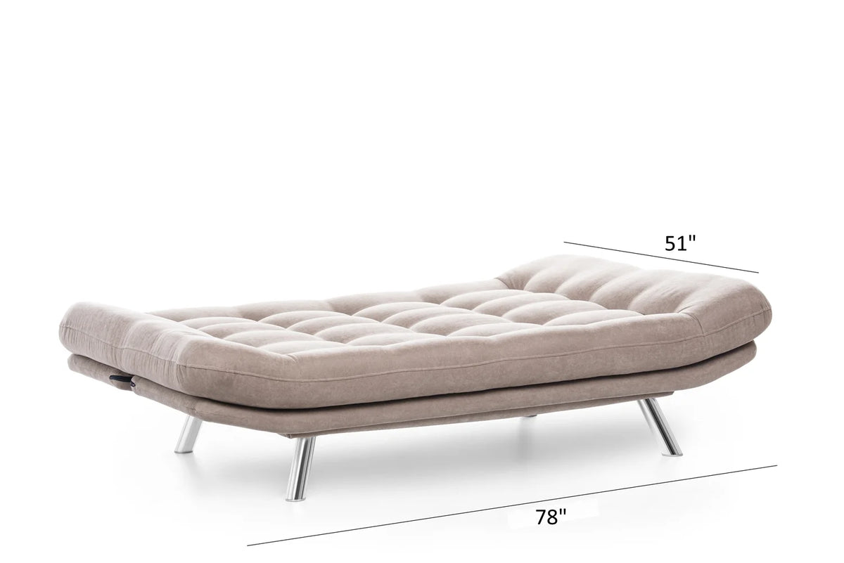 Armless Futon Sofa Sleeper Sofa M27006