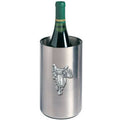 Pewter Saddle Wine Chiller U4942
