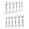 SAE and Metric Combination Wrench Set, 12 Piece I6598
