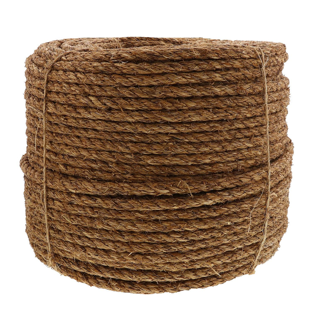1/2 x 600& Coil, 3-Strand Manila Rope D6893