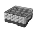 Blue 16 Compartment Glass Rack I8832