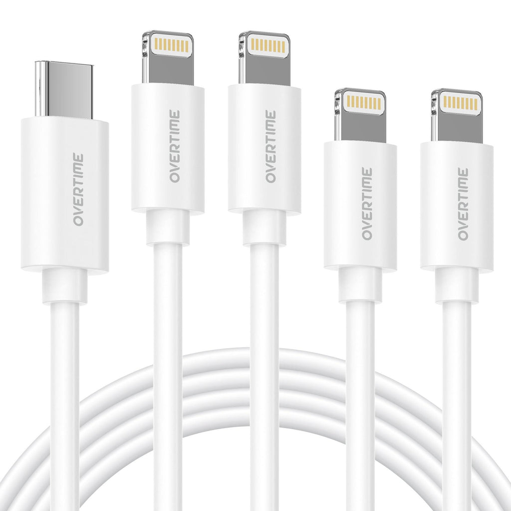 Lightning to USB-C Cable 4 Pack 6ft, 10ft X64050