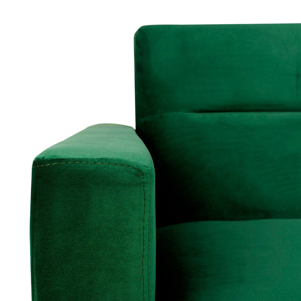 Emerald Green Foldable Sofa Bed G9236